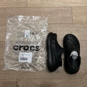 CROCS Black Mules & Clogs